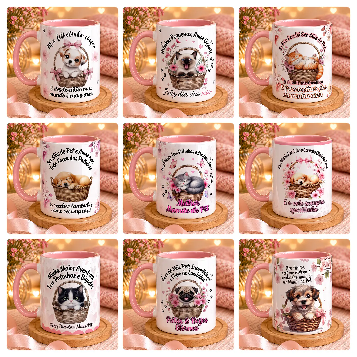 32 Artes para Caneca Mãe de Pet Arquivo em Jpg  1