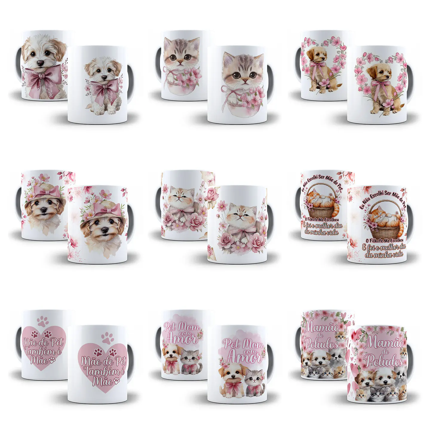 32 Artes para Caneca Mãe de Pet Arquivo em Jpg  5