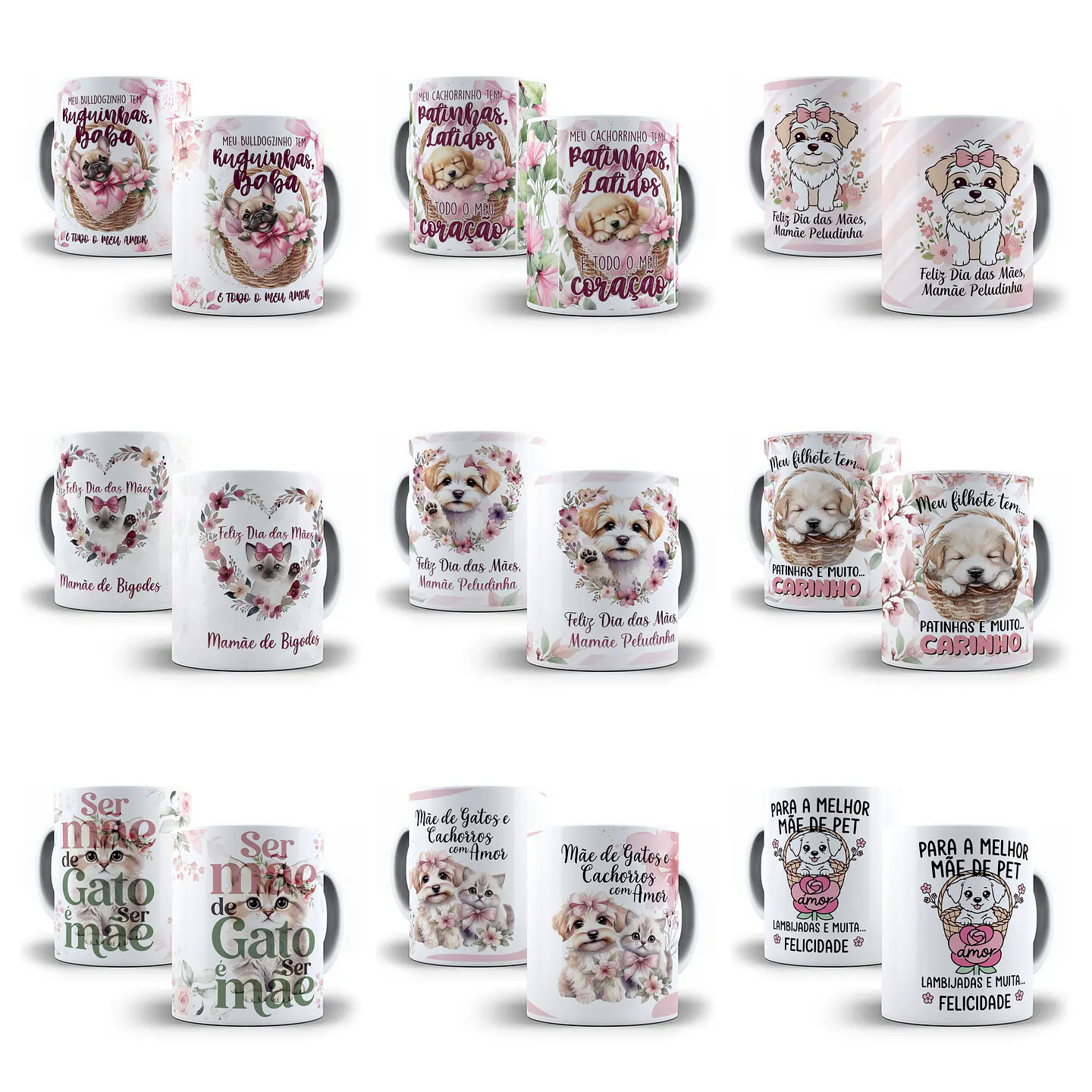 32 Artes para Caneca Mãe de Pet Arquivo em Jpg  7