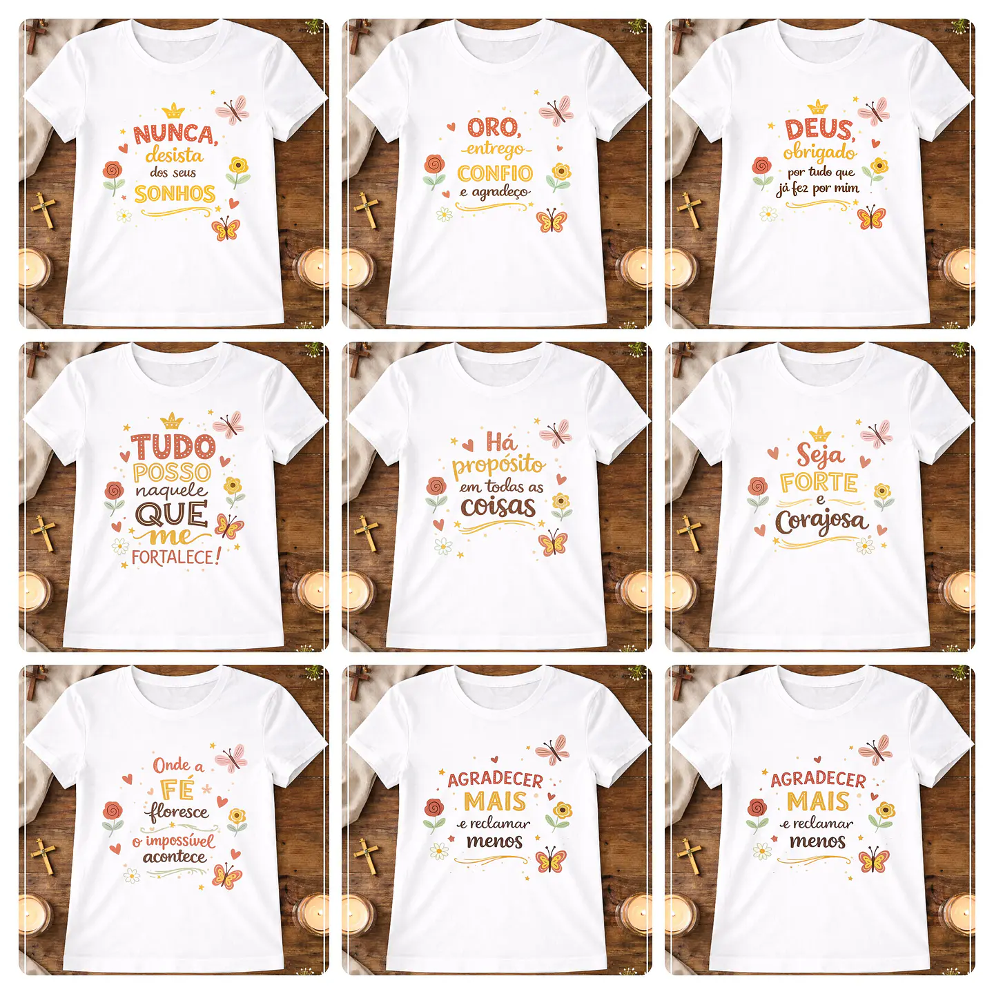 16 Artes para Caneca e Camisa Frases Religiosas Arquivo em Jpg 2