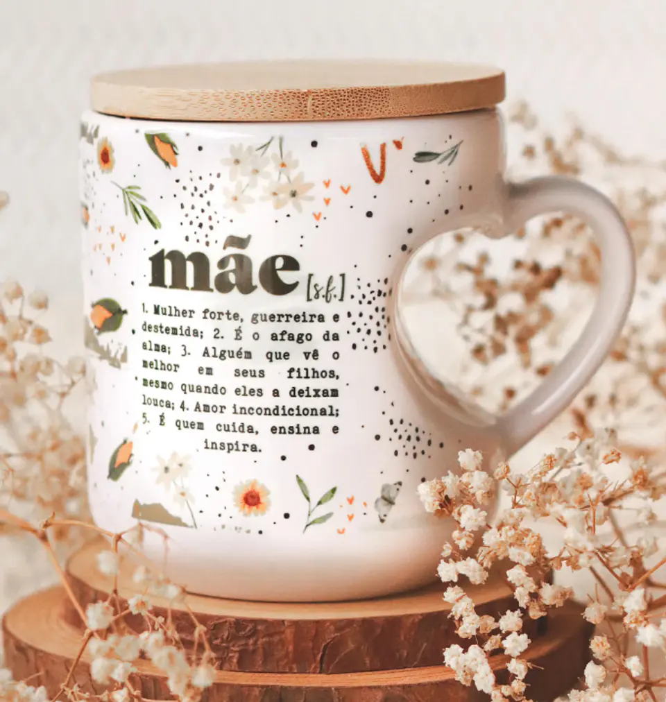 Artes para Caneca Mãe de Milhões Dia das Mães em Png 2