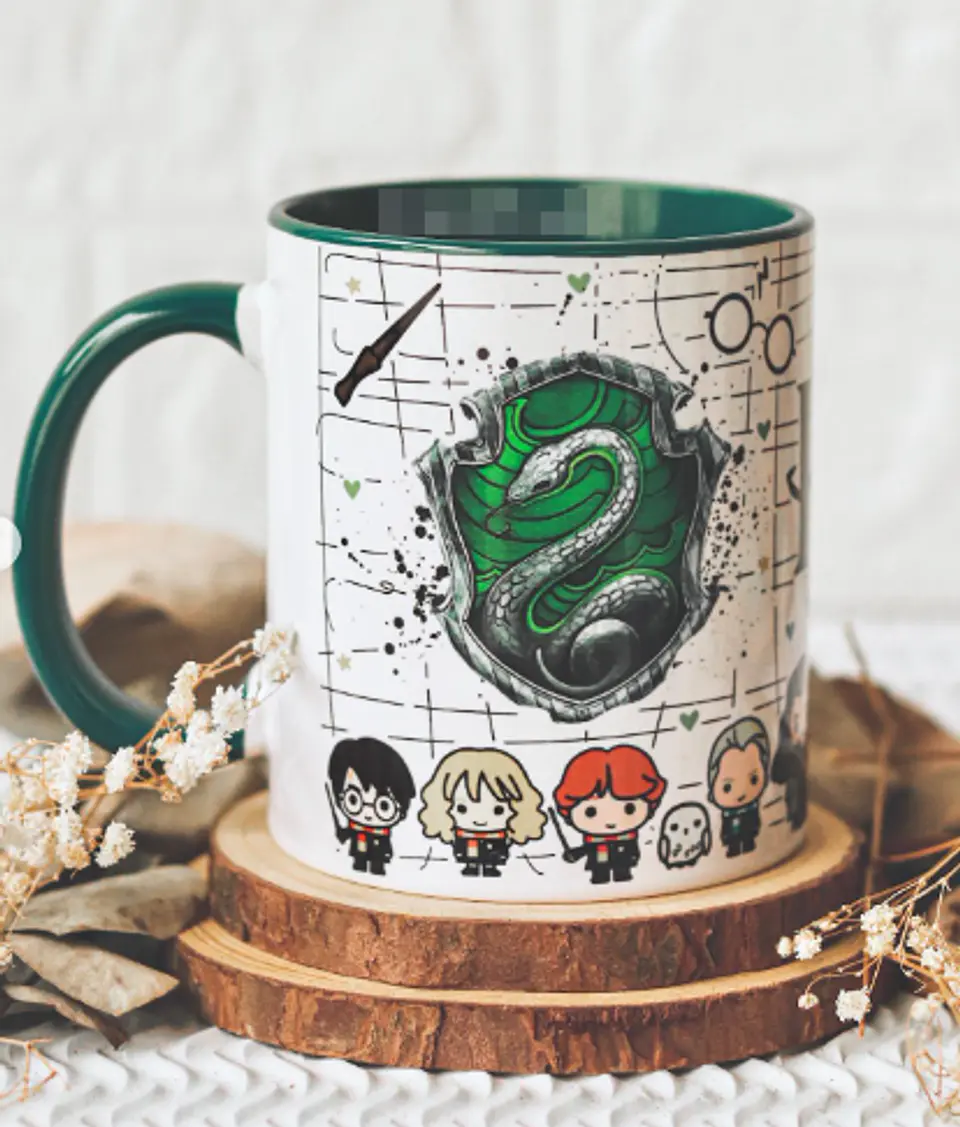 Artes para Caneca Herry Potter em Png 1