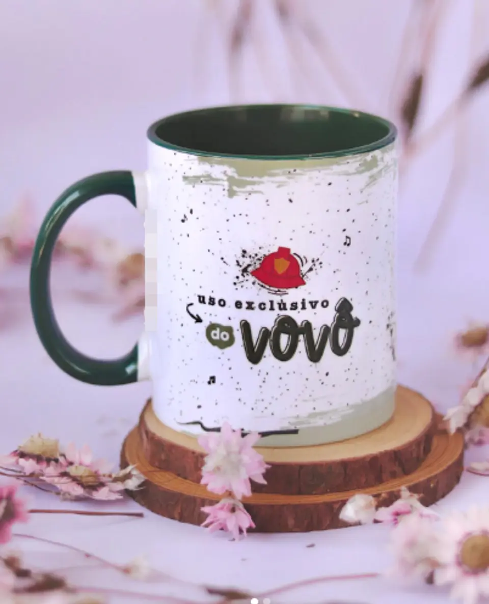 Artes para Caneca Exclusivo do Vovô em Png 2