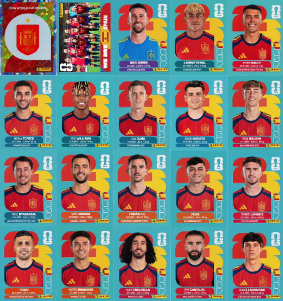 Figurinhas Copa do Mundo 2026 para Imprimir +900 Figurinhas PDF | Baixar Agora 10