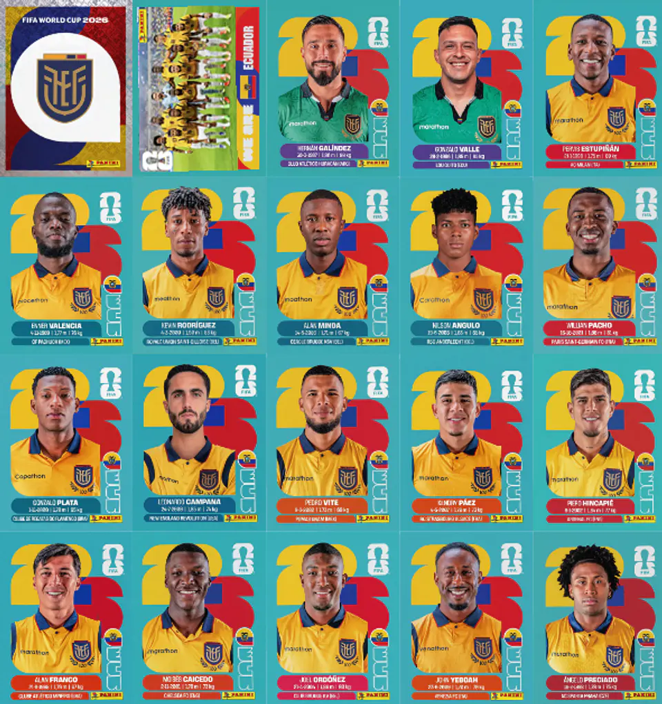 Figurinhas Copa do Mundo 2026 para Imprimir +900 Figurinhas PDF | Baixar Agora 11