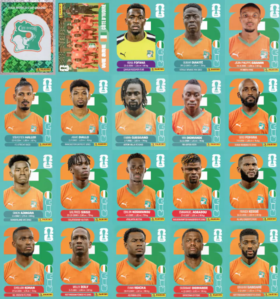Figurinhas Copa 2026 para Imprimir +900 (PDF HD) | Download Imediato 11