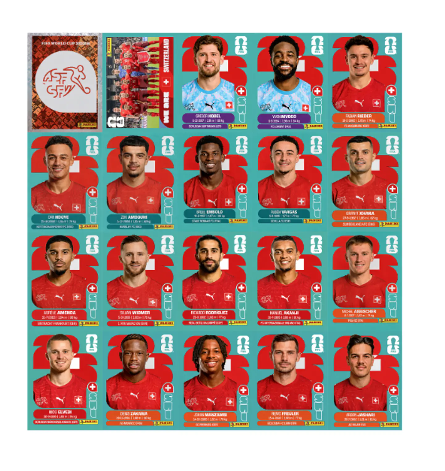 Figurinhas Copa 2026 para Imprimir +900 (PDF HD) | Download Imediato 13