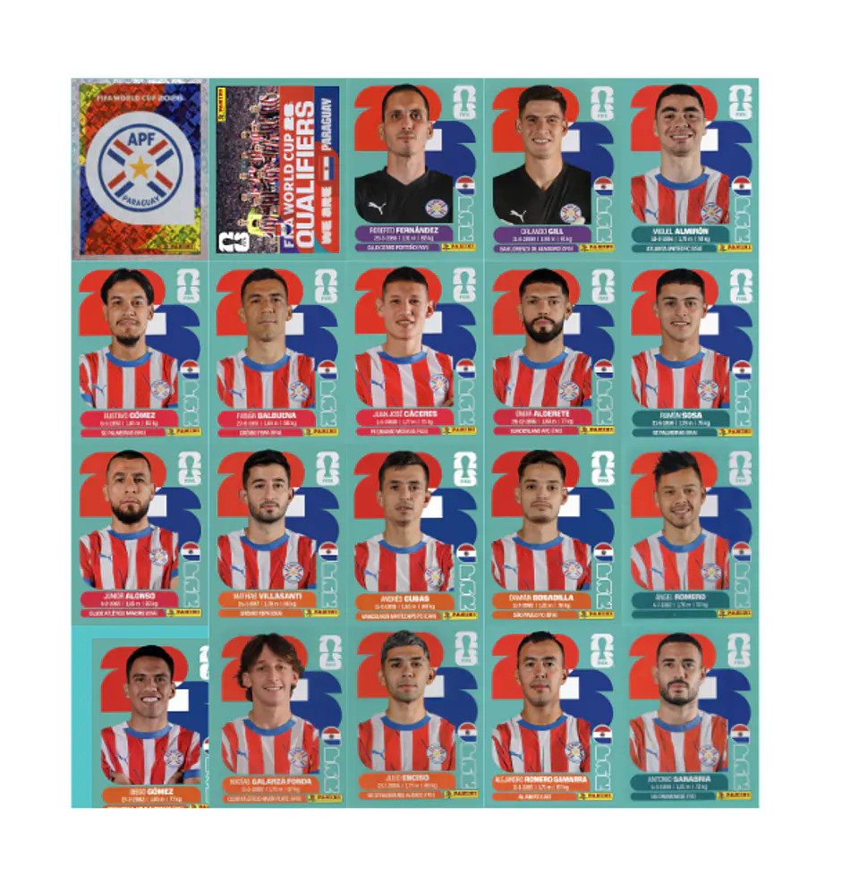 Figurinhas Copa 2026 para Imprimir +900 (PDF HD) | Download Imediato 20