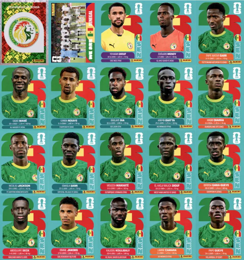 Figurinhas Copa 2026 para Imprimir +900 (PDF HD) | Download Imediato 22