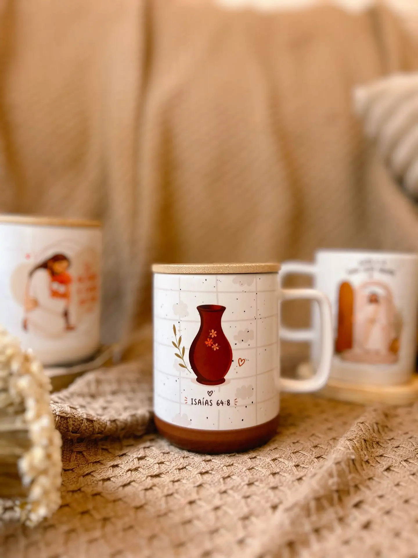23 Artes para Caneca e Azulejo Devocional Ilustrado Arquivo Editável  8