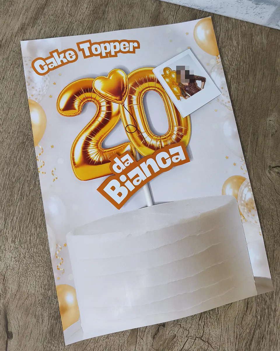Arquivos para Topper de Bolo Cake Arquivo em Canva 10
