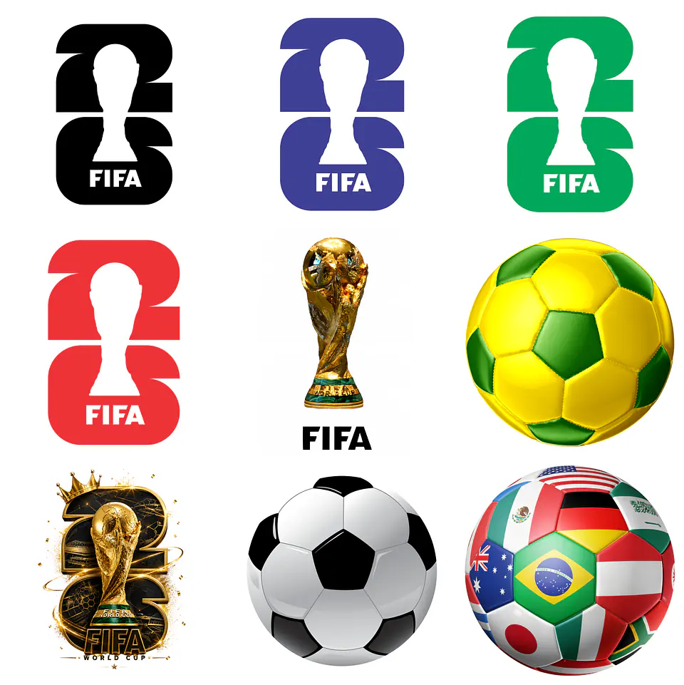 Kit digital Copa Times Seleções Png World Cup 2026  Sem Fundo – Arquivos para Sublimação e Personalizados 2
