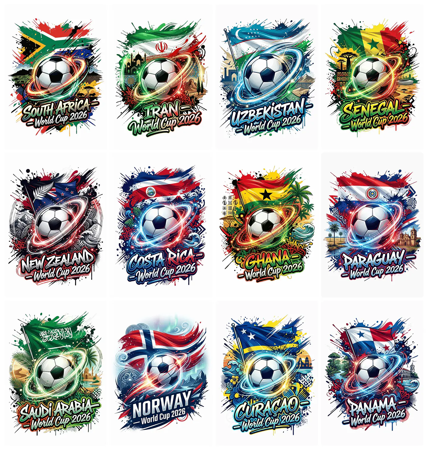 Kit digital Copa Times Seleções Png World Cup 2026  Sem Fundo – Arquivos para Sublimação e Personalizados 3