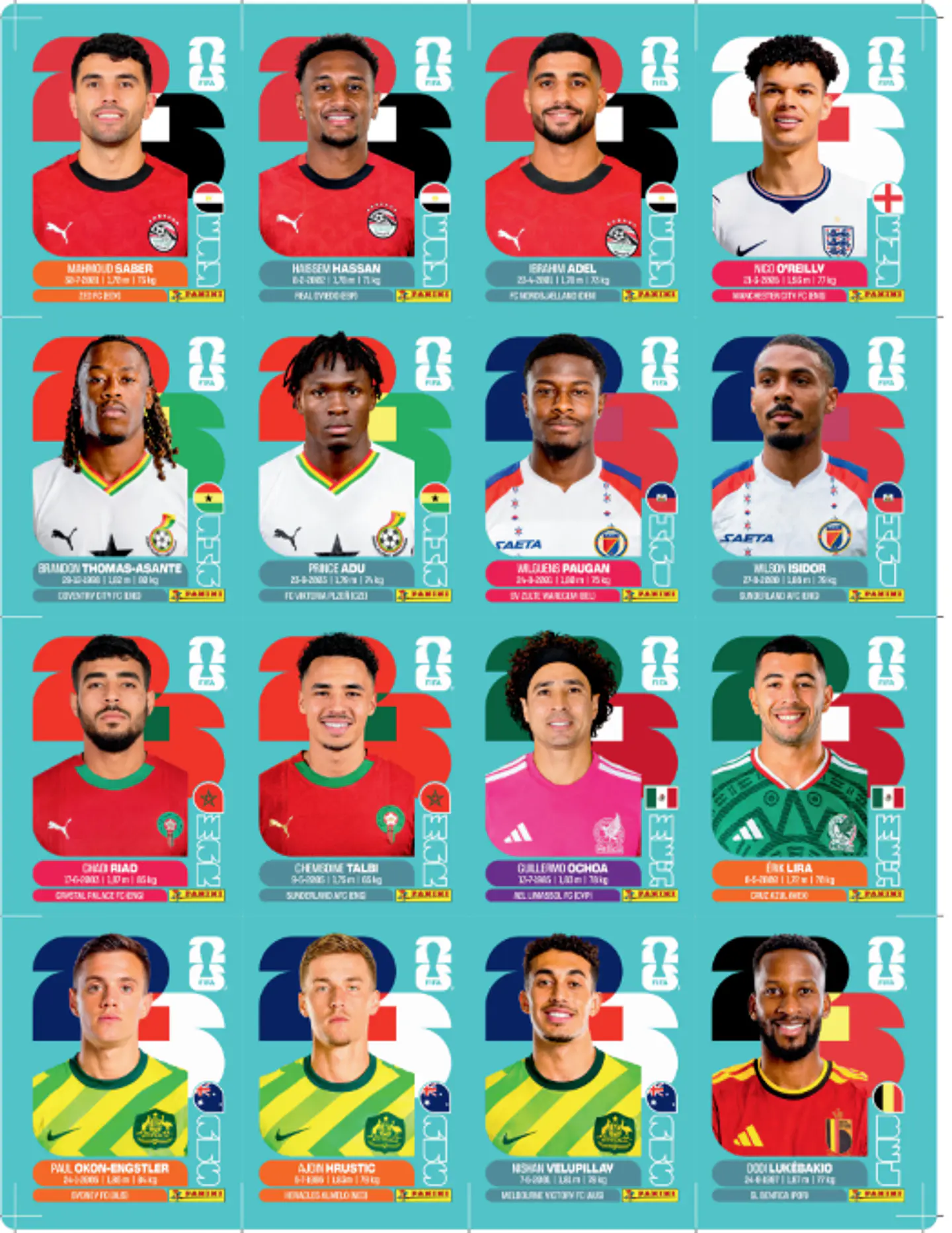 Kit Atualização Copa 2026 PDF para Imprimir | Novas Figurinhas da Copa do Mundo 2026 3