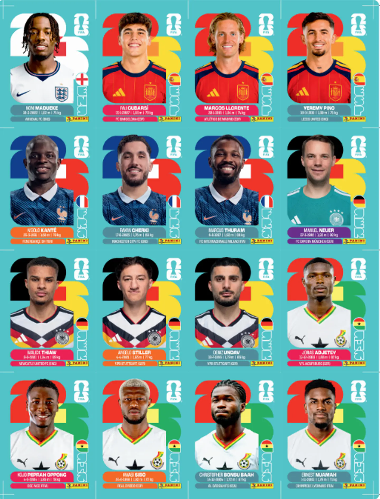 Kit Atualização Copa 2026 PDF para Imprimir | Novas Figurinhas da Copa do Mundo 2026 4