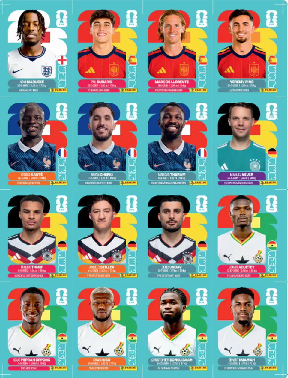 Kit Atualização Copa 2026 PDF para Imprimir | Novas Figurinhas da Copa do Mundo 2026 4