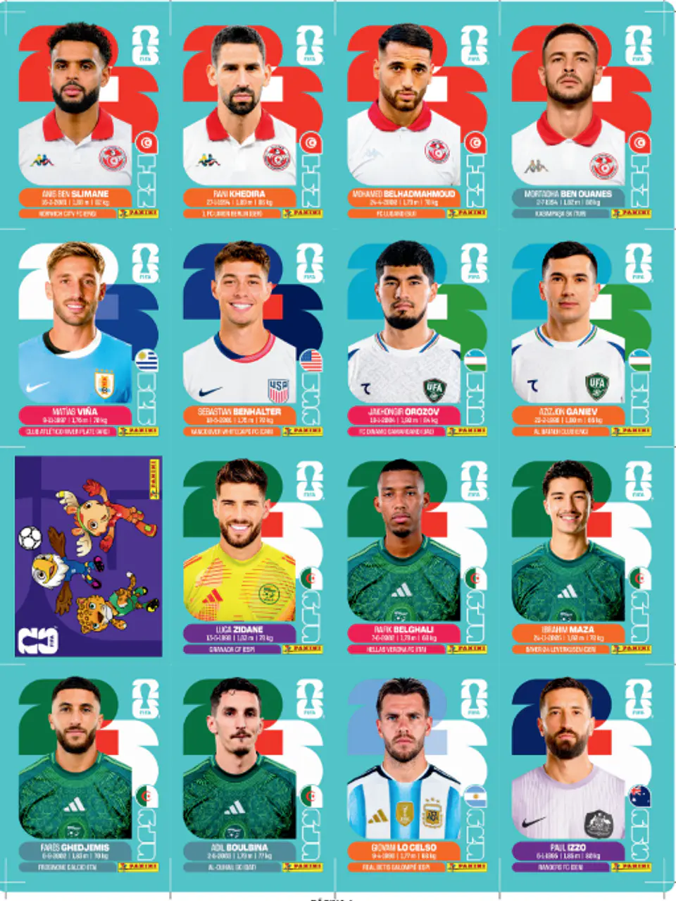 Kit Atualização Copa 2026 PDF para Imprimir | Novas Figurinhas da Copa do Mundo 2026 6