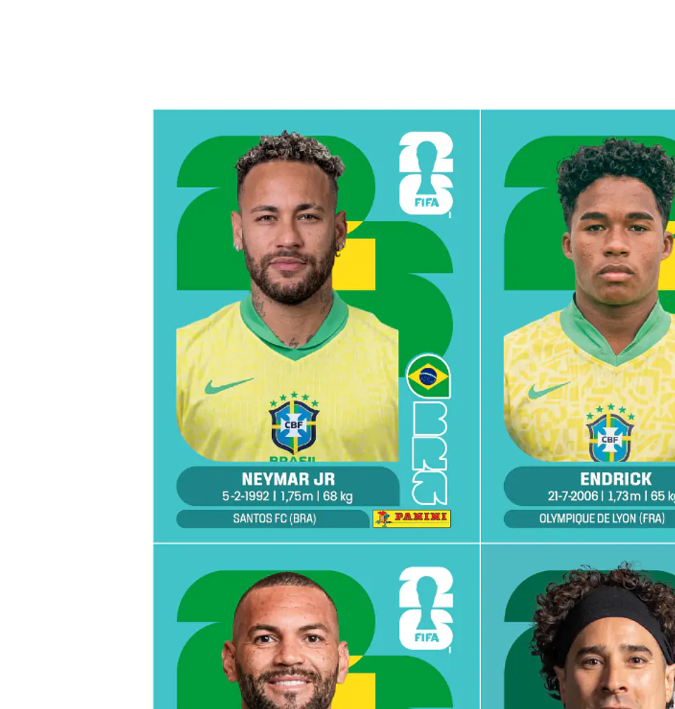 Kit Atualização Copa 2026 PDF para Imprimir | Novas Figurinhas da Copa do Mundo 2026 9