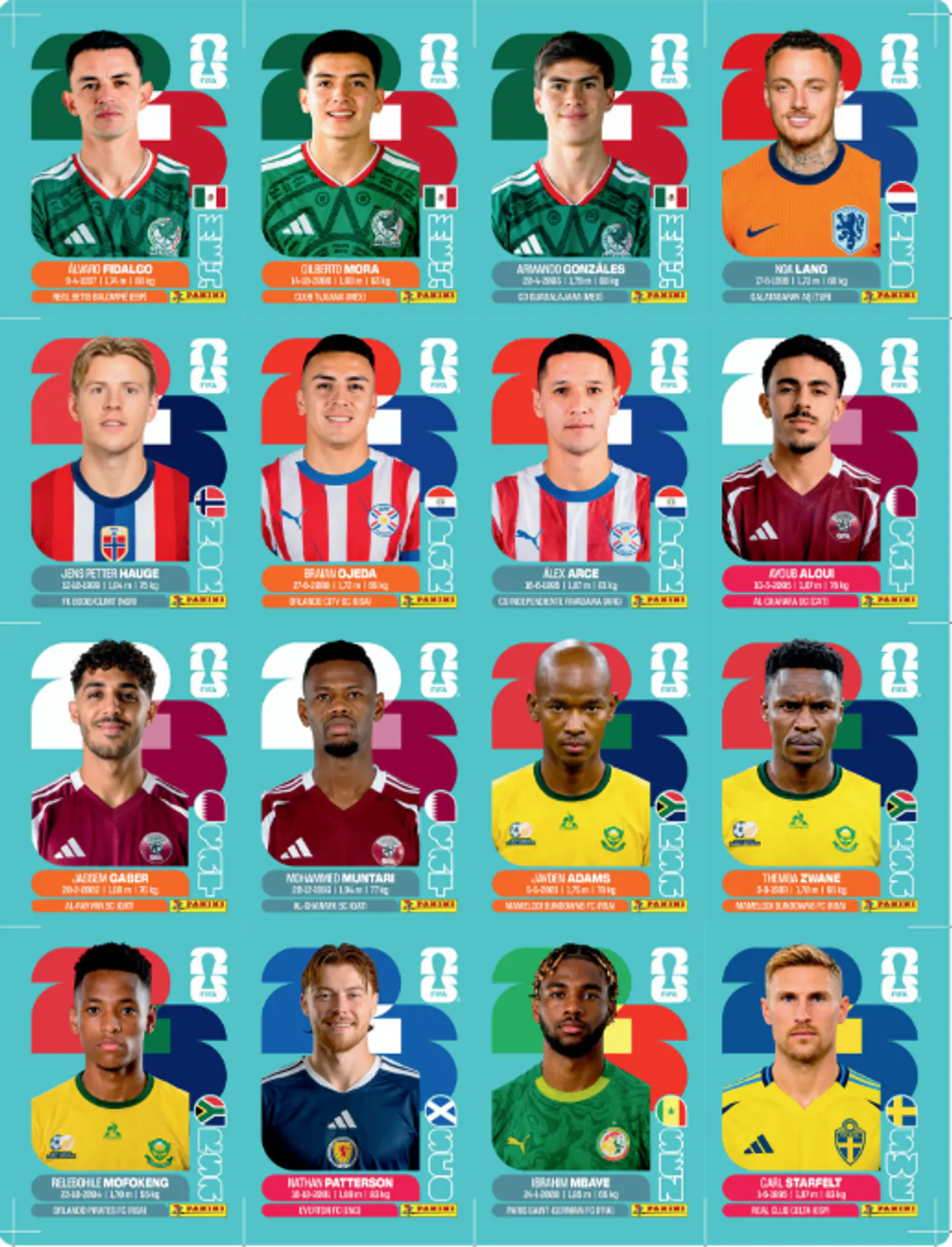 Kit Atualização Copa 2026 PDF para Imprimir | Novas Figurinhas da Copa do Mundo 2026 10