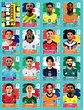 Kit Atualização Copa 2026 PDF para Imprimir | Novas Figurinhas da Copa do Mundo 2026 - Thumbnail 11
