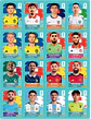 Kit Atualização Copa 2026 PDF para Imprimir | Novas Figurinhas da Copa do Mundo 2026 - Thumbnail 12
