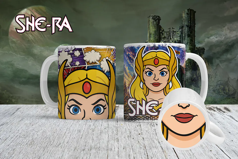 9 Artes para Caneca Heman Bocão Arquivo em Png 4