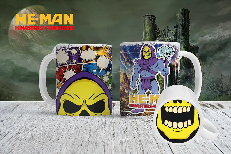 9 Artes para Caneca Heman Bocão Arquivo em Png 7