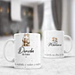 10 Artes para Caneca Padrinhos Ursinhos Minimalista Arquivo Editável  - Thumbnail 5