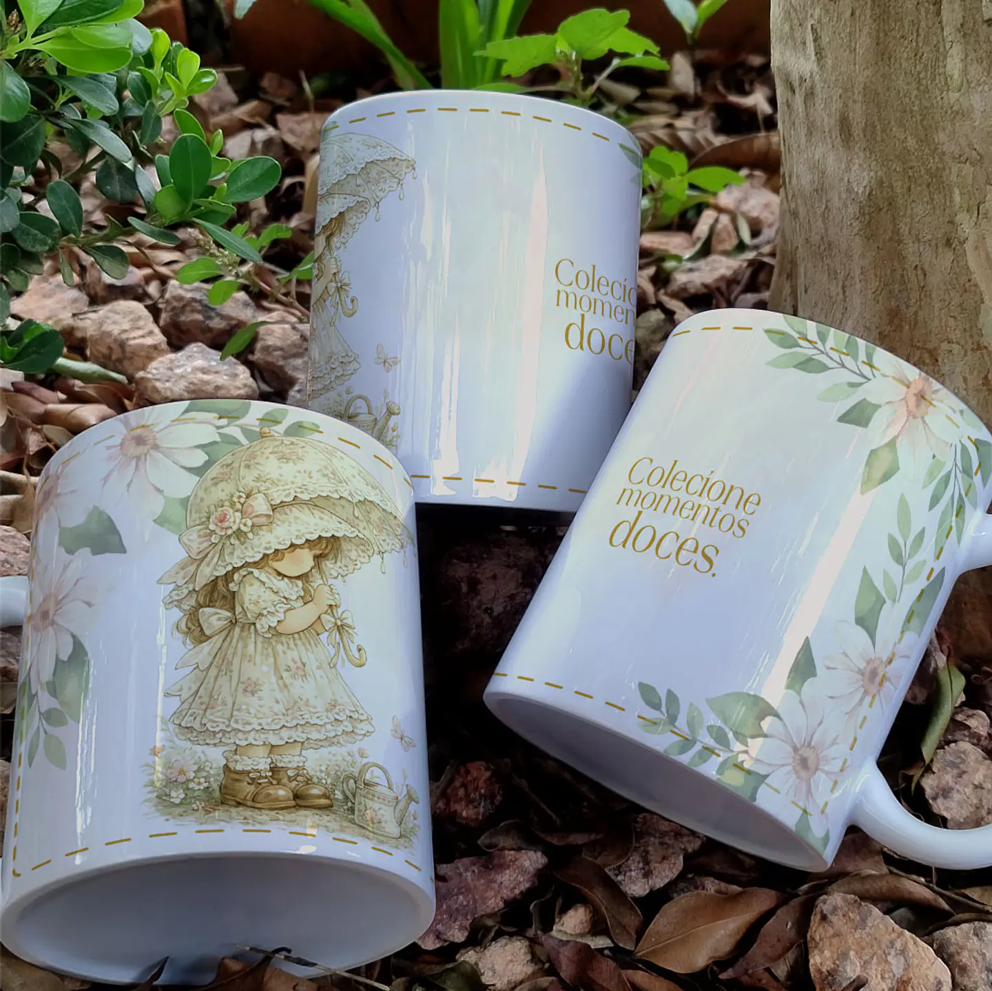 12 Artes para Caneca Papel De Cartas Vintage Arquivo em Jpg  4