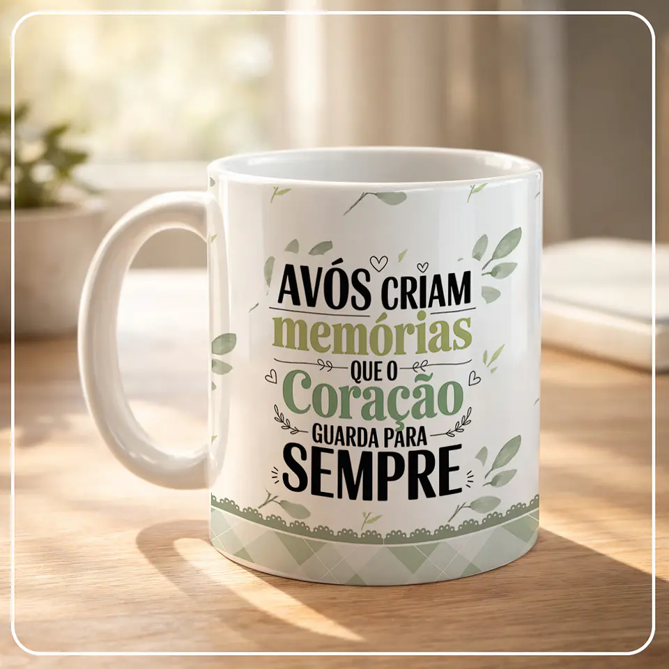 13 Artes para Caneca Dia dos Avós Arquivo em Png 6