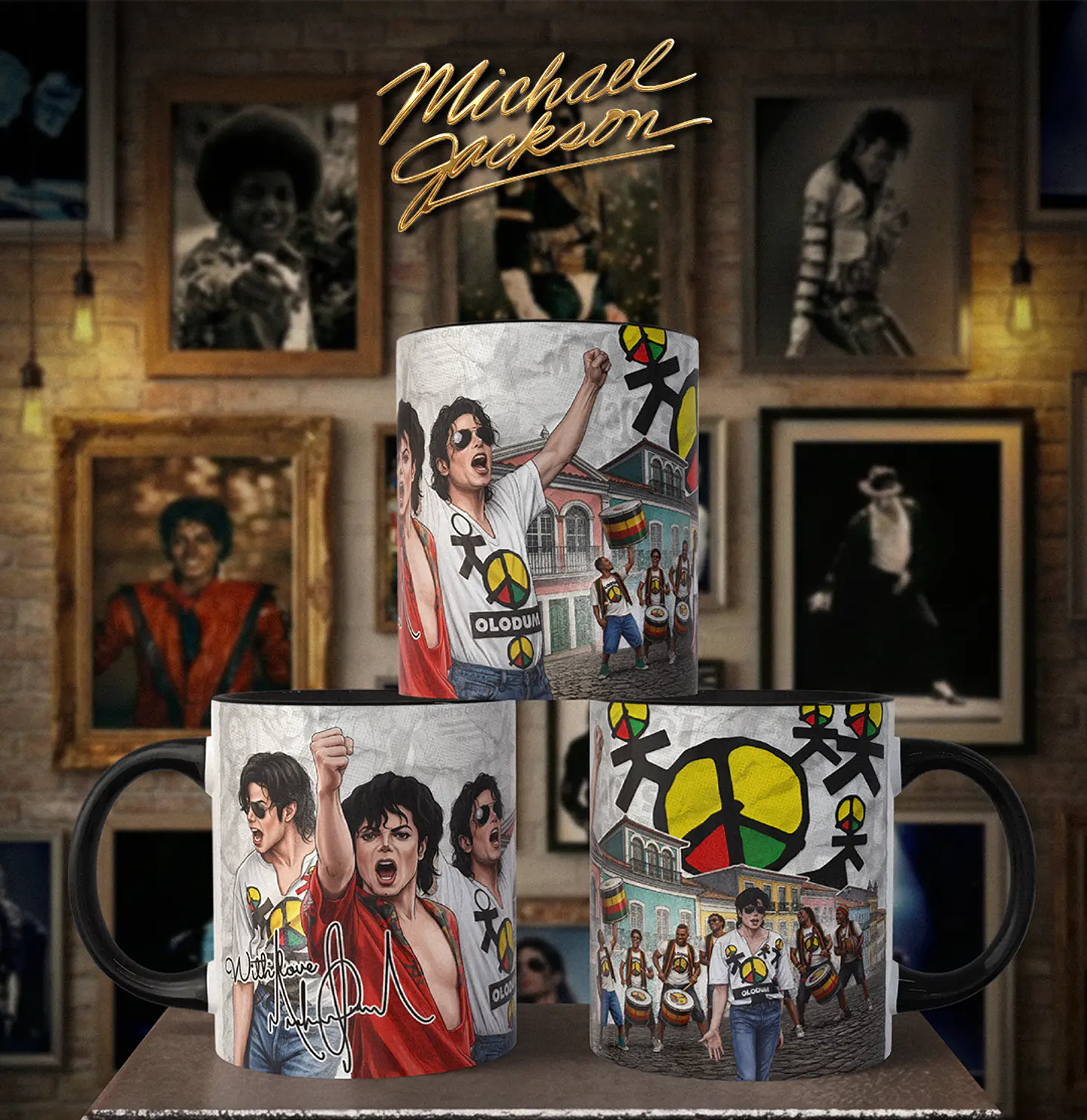 13 Artes para Caneca Michael Forever Arquivo em Jpg  1