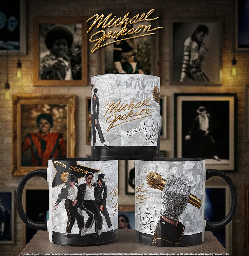 13 Artes para Caneca Michael Forever Arquivo em Jpg  2