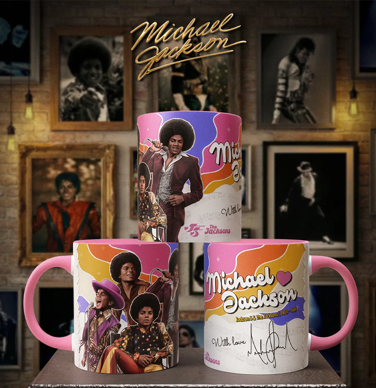 13 Artes para Caneca Michael Forever Arquivo em Jpg  4