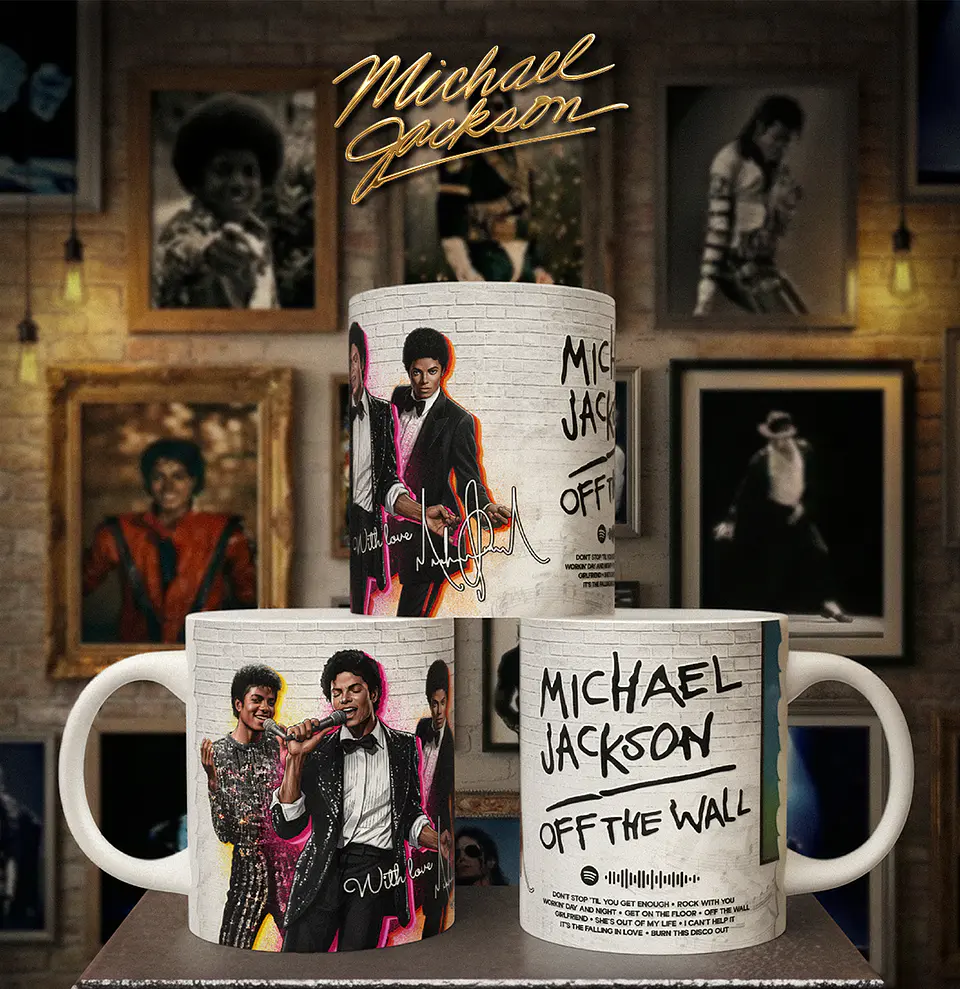 13 Artes para Caneca Michael Forever Arquivo em Jpg  5