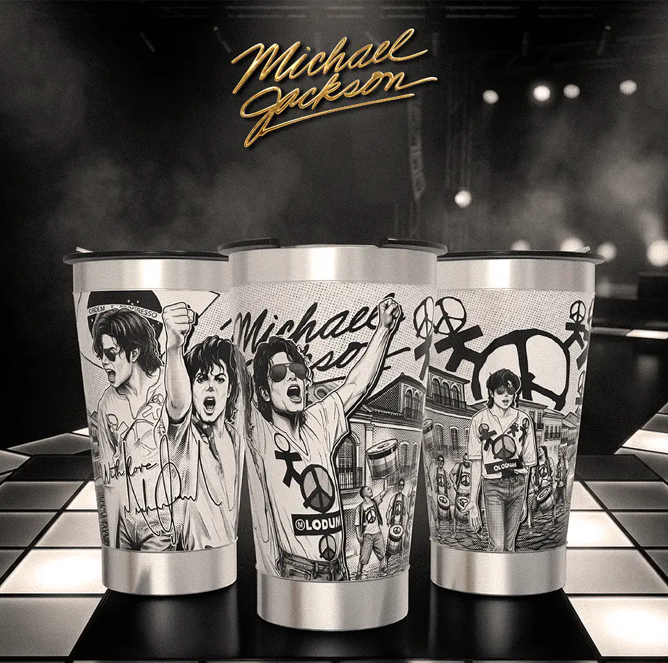 13 Artes para Caneca Michael Forever Laser Arquivo em Jpg  1