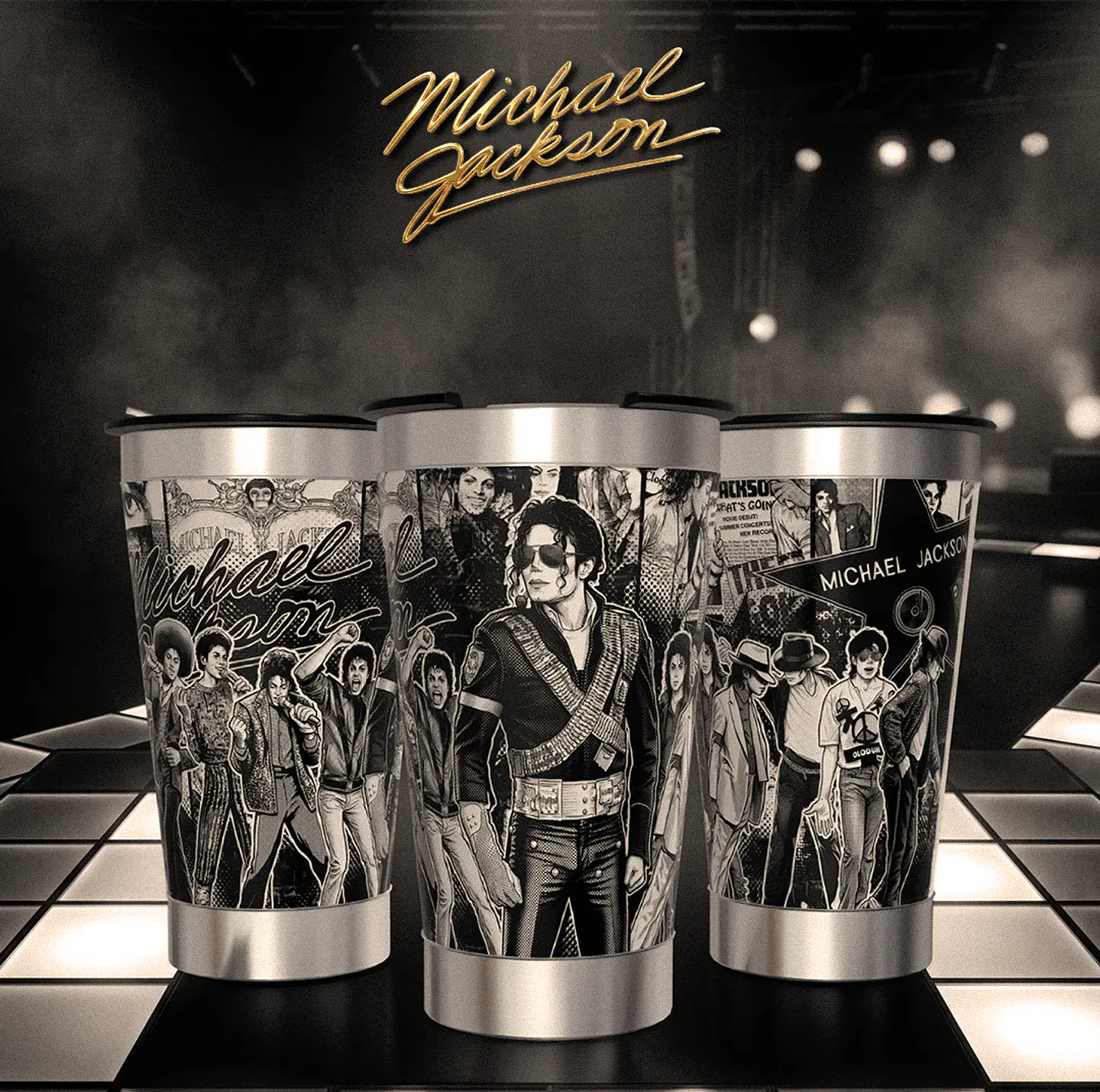 13 Artes para Caneca Michael Forever Laser Arquivo em Jpg  3