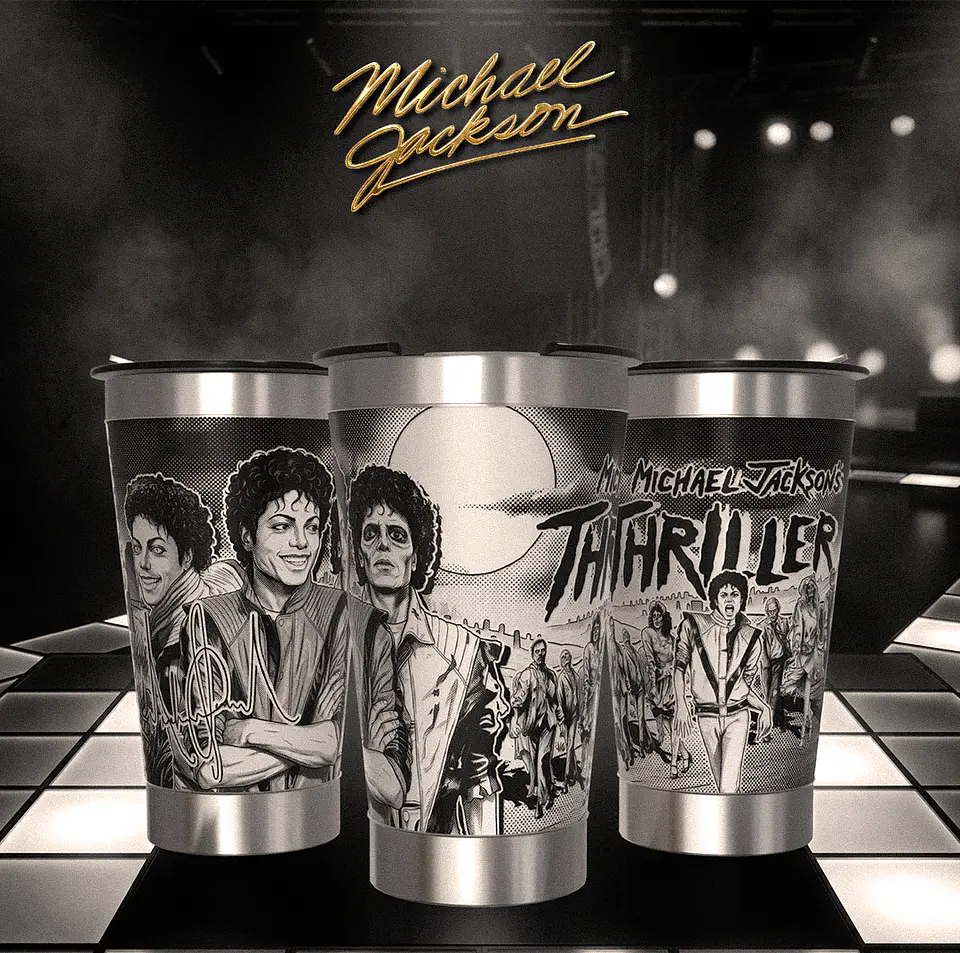 13 Artes para Caneca Michael Forever Laser Arquivo em Jpg  6