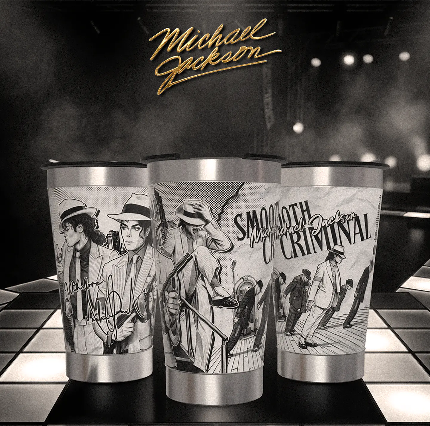 13 Artes para Caneca Michael Forever Laser Arquivo em Jpg  9