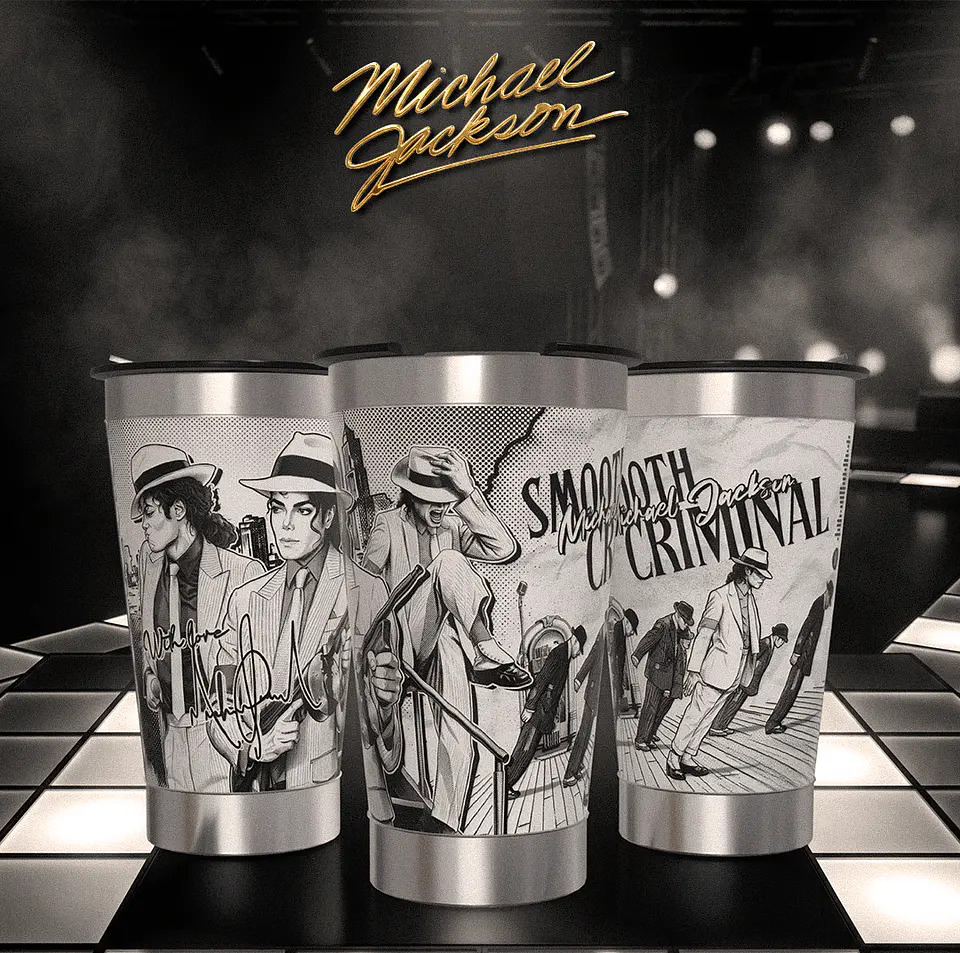 13 Artes para Caneca Michael Forever Laser Arquivo em Jpg  9