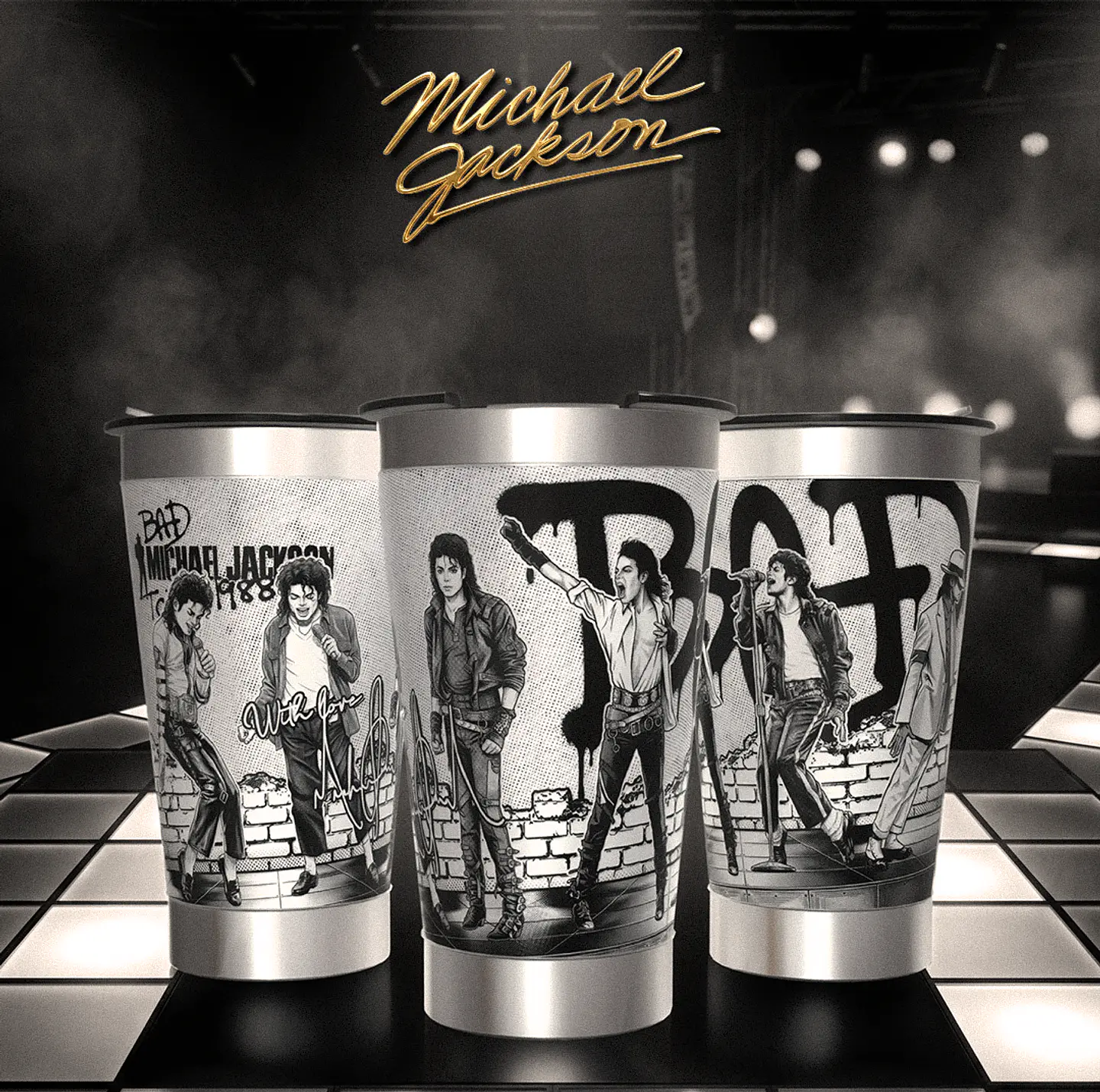 13 Artes para Caneca Michael Forever Laser Arquivo em Jpg  11