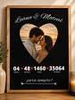 70 Artes para Quadro Casal Dia dos Namorados Arquivo Editável - Thumbnail 2