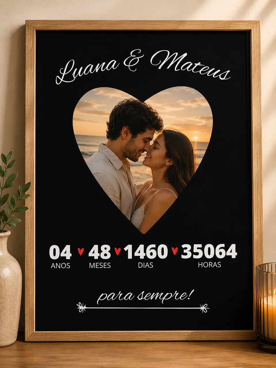 70 Artes para Quadro Casal Dia dos Namorados Arquivo Editável 2