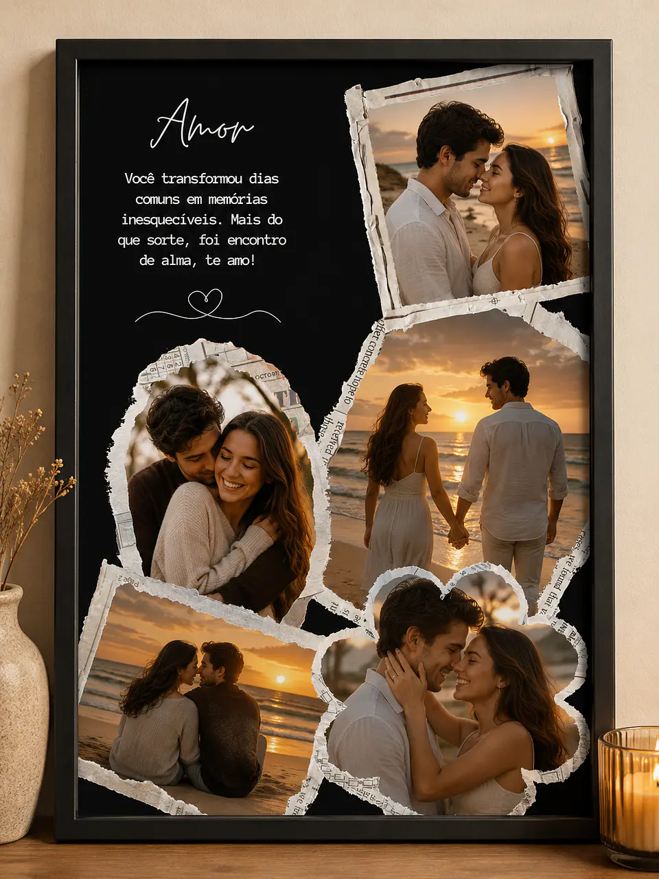 70 Artes para Quadro Casal Dia dos Namorados Arquivo Editável 3