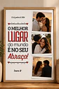 70 Artes para Quadro Casal Dia dos Namorados Arquivo Editável - Thumbnail 6