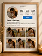 70 Artes para Quadro Casal Dia dos Namorados Arquivo Editável - Thumbnail 7
