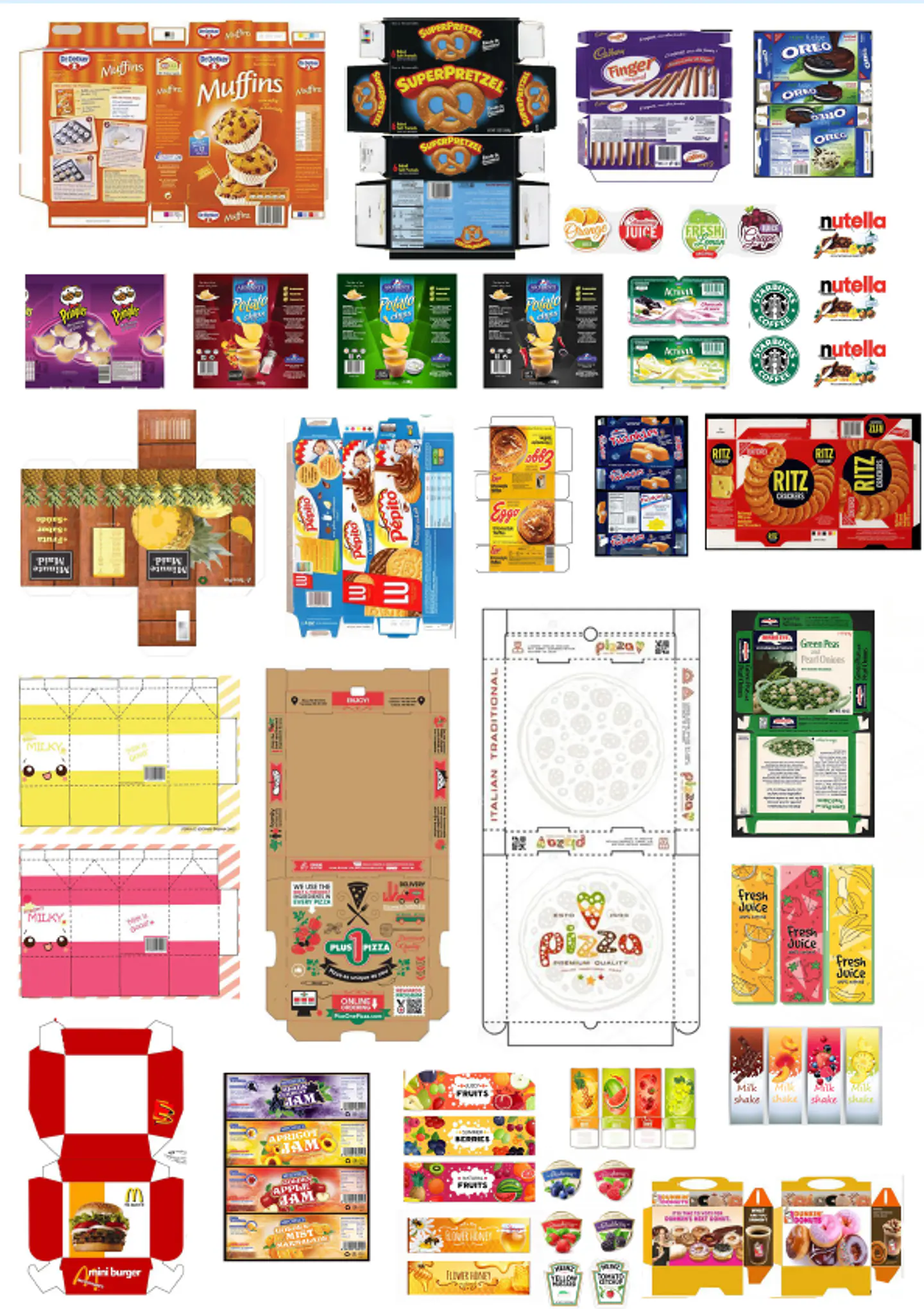 Arquivos Diversas Miniaturas Alimentos Refrigerantes e Outros em Pdf 8