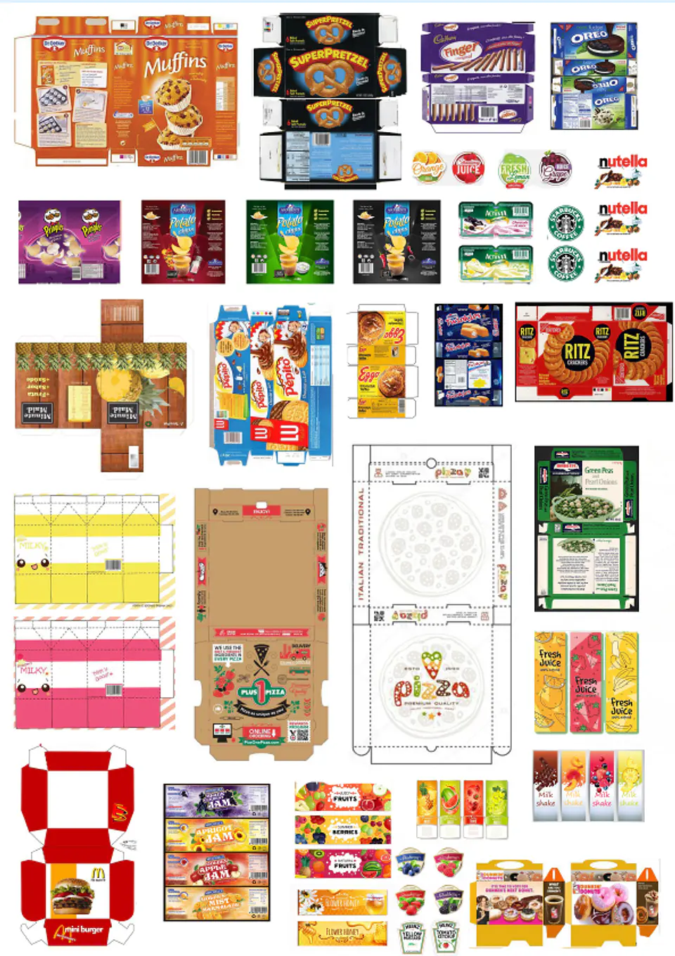 Arquivos Diversas Miniaturas Alimentos Refrigerantes e Outros em Pdf 8