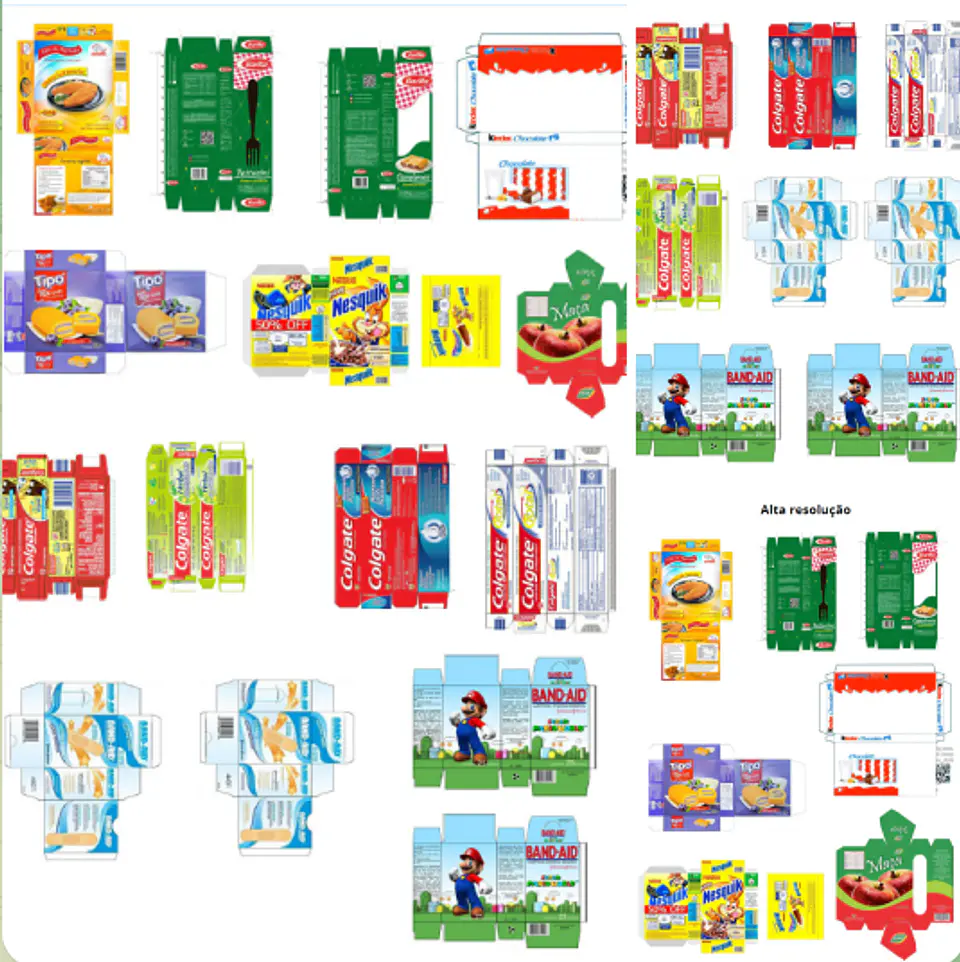 Arquivos Diversas Miniaturas Alimentos Refrigerantes e Outros em Pdf 13
