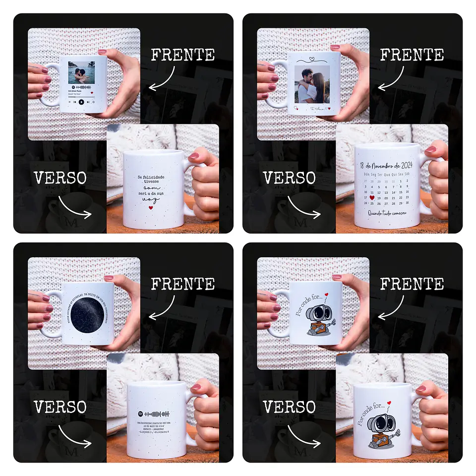65 Artes para Caneca Quadro e Azulejo Dia dos Namorados Arquivo em Canva 9
