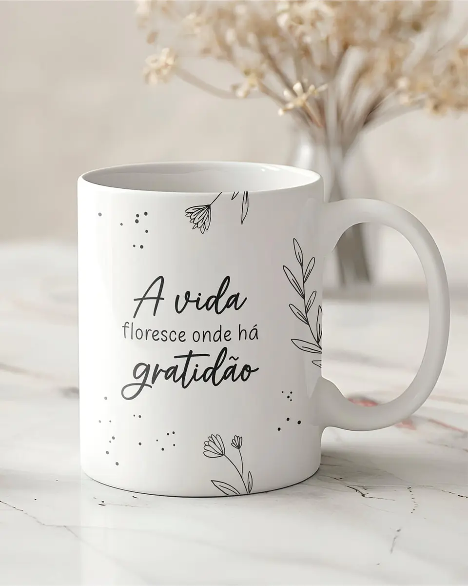 5 Artes para Canecas Frases Minimalistas Arquivo Editável 5